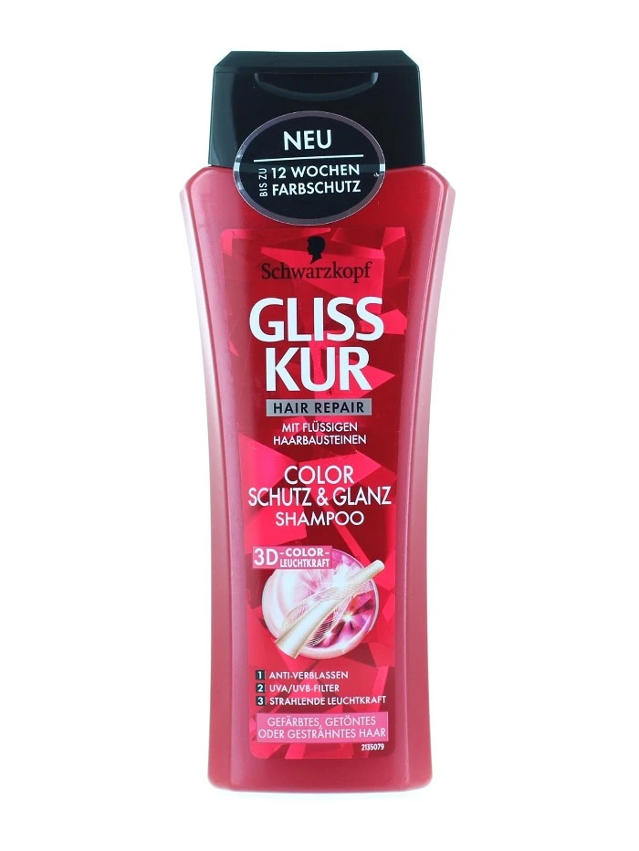 Gliss sampon 250 ml color schutz & glanz