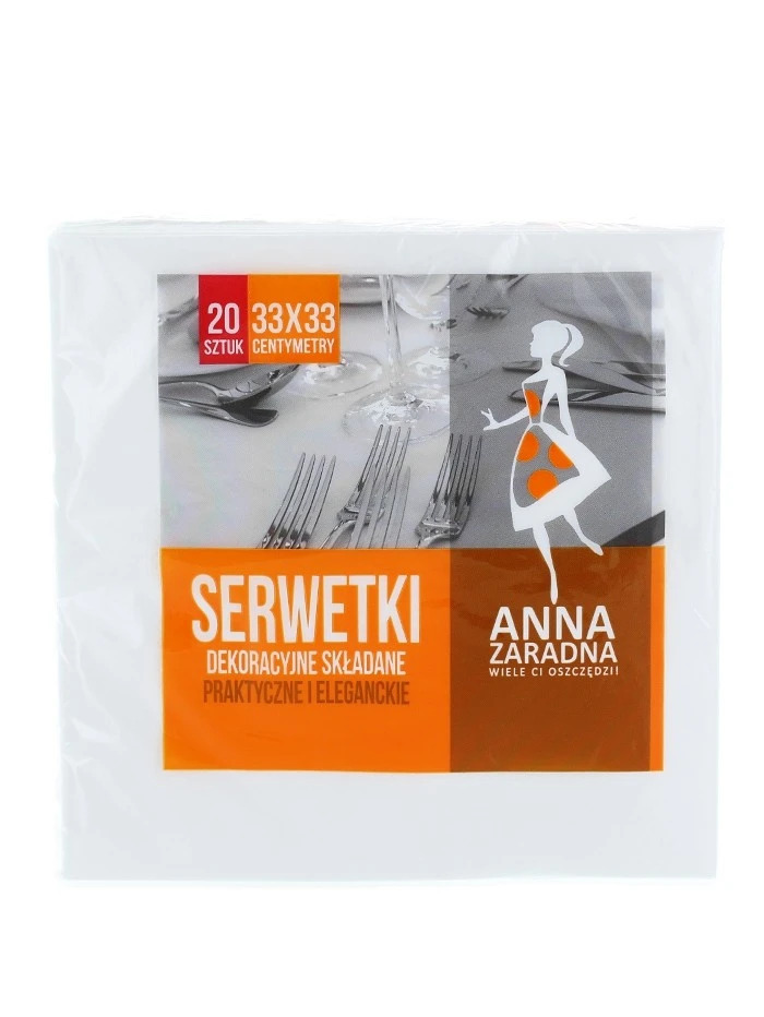 Anna servetele de masa 3 straturi 20 buc 33x33 cm