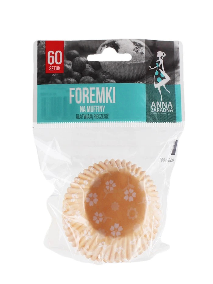 Anna forma colorata muffin 60 buc