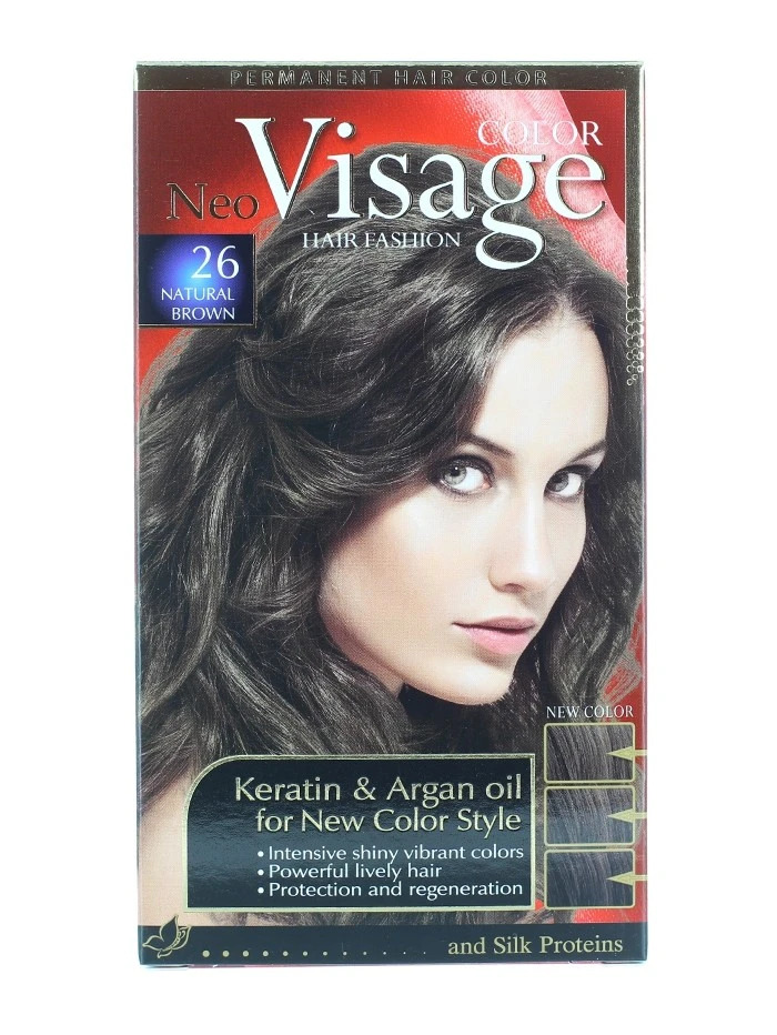 Visage Vopsea de par Neo 26 Natural Brown