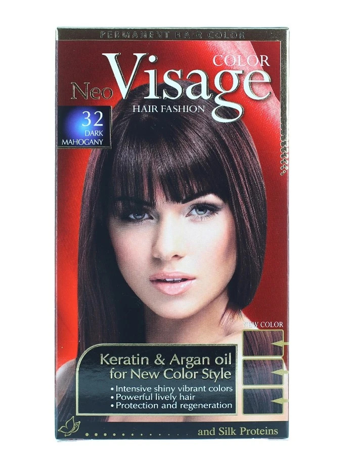 Visage Vopsea de par Neo 32 Dark Mahogany importdirect.ro imagine noua