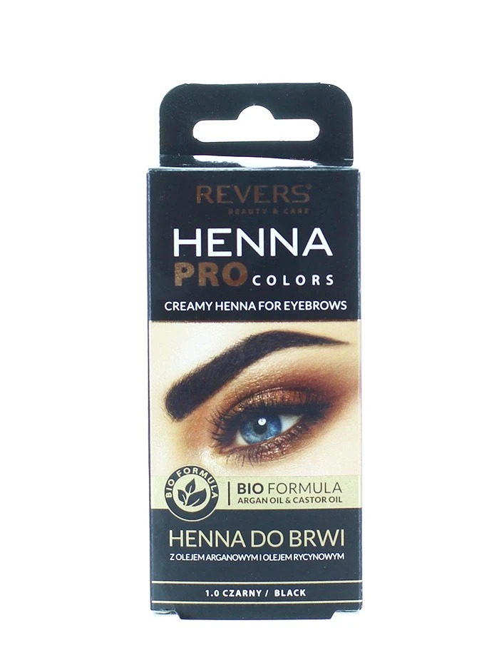 Revers henna pentru sprancene 15 ml negru