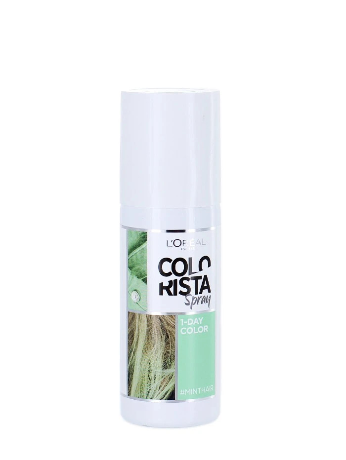 L’oreal Spray colorant de 1 zi pentru par 75 ml Colorista Mint Green importdirect.ro imagine noua