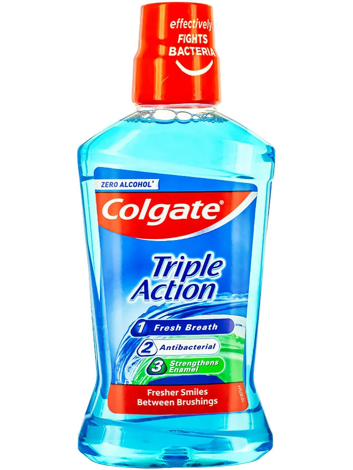 Colgate apa de gura 500 ml triple action