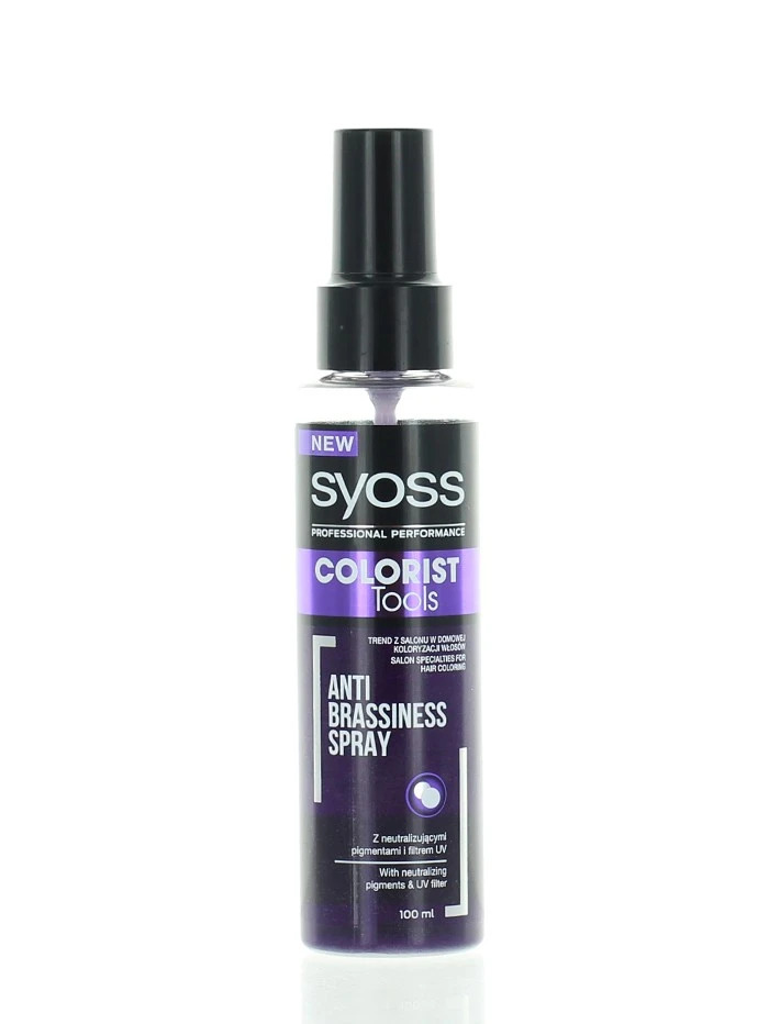Syoss Spray Neutralizator Pentru Par Blond Gri 100 Ml Colorist Tools Importdirect