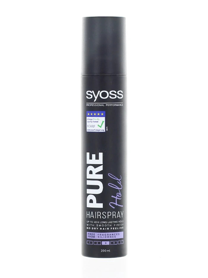Syoss Fixativ de par 200 ml Pure Nr:3 Hold importdirect.ro imagine noua