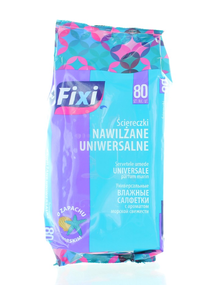 Fixi servetele umede universale 80buc marin