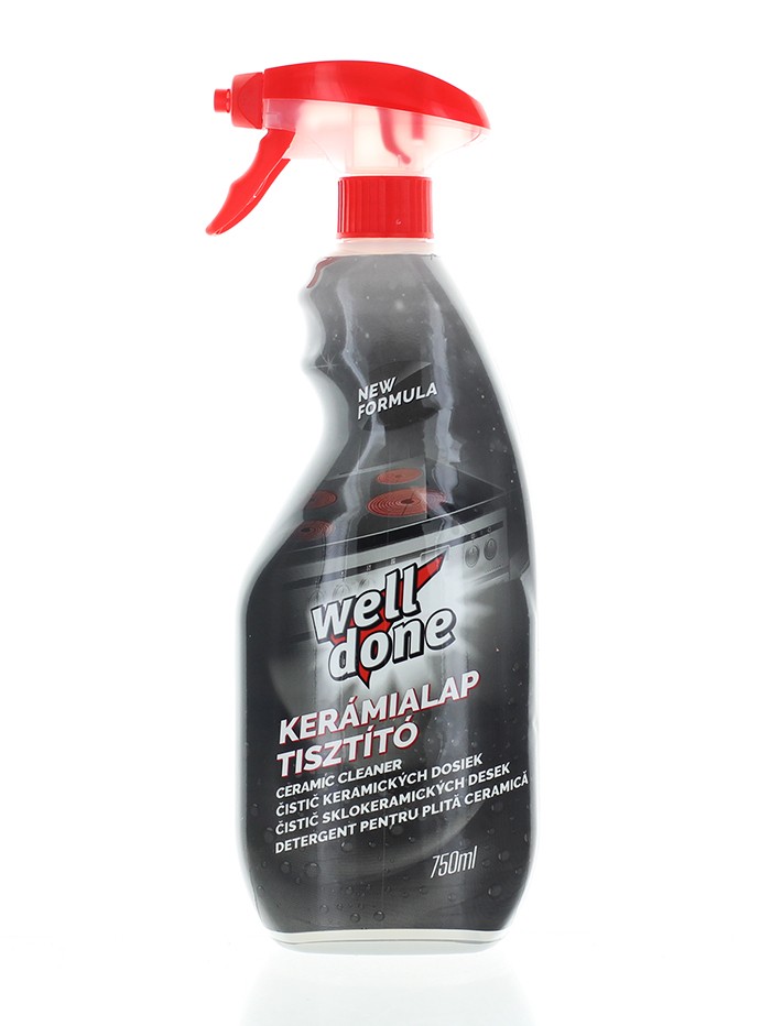 Well done solutie pentru suprafete ceramice cu pompa 750 ml