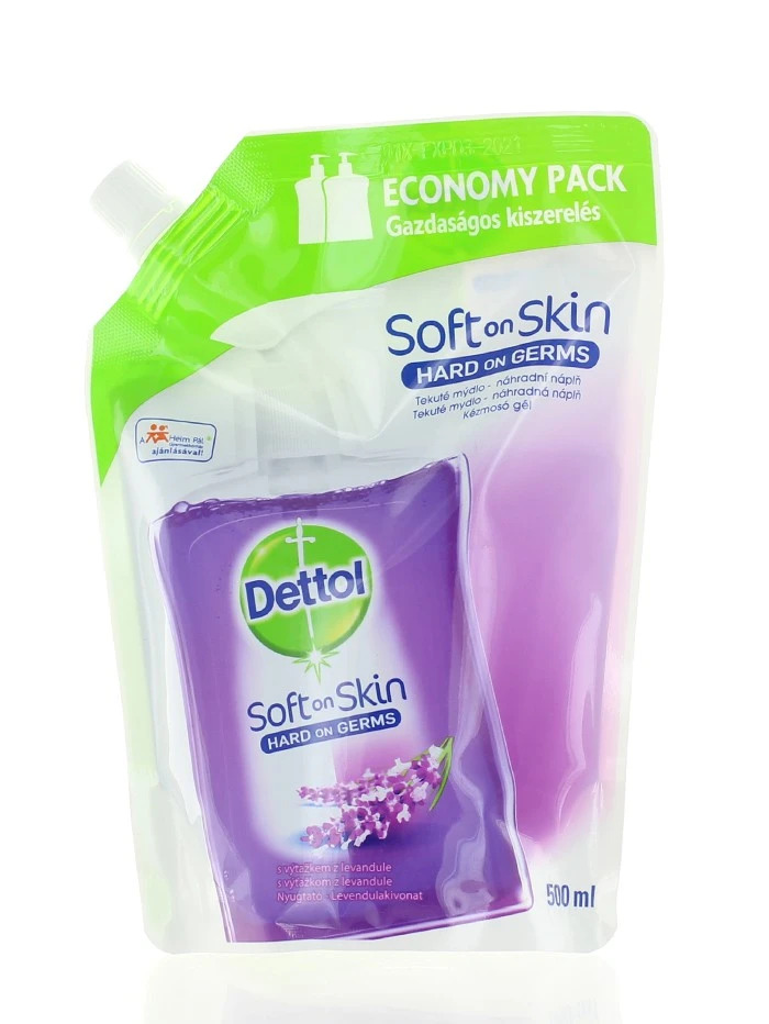 Dettol Sapun Lichid Rezerva 500 Ml Lavender Importdirect