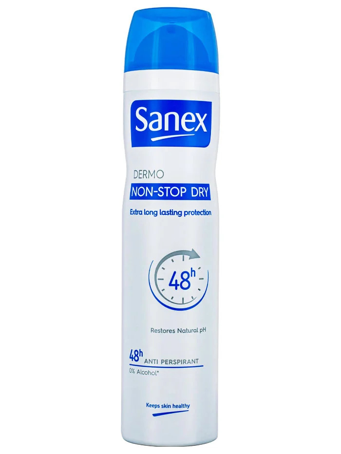 Sanex spray deodorant 250 ml dermo non-stop dry