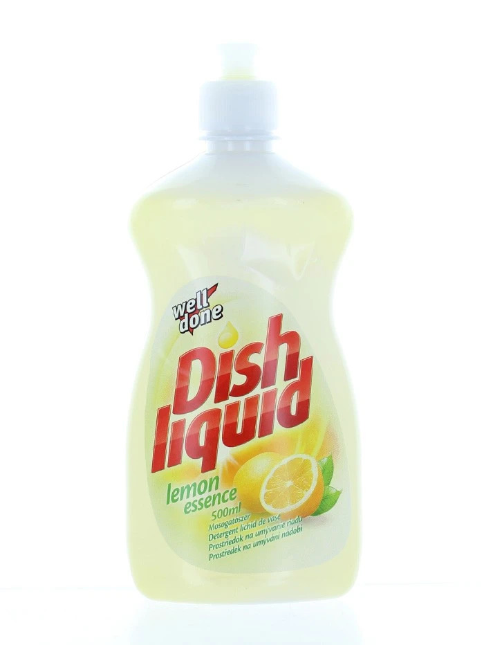 Well done detergent pentru vase 500 ml lemon essence
