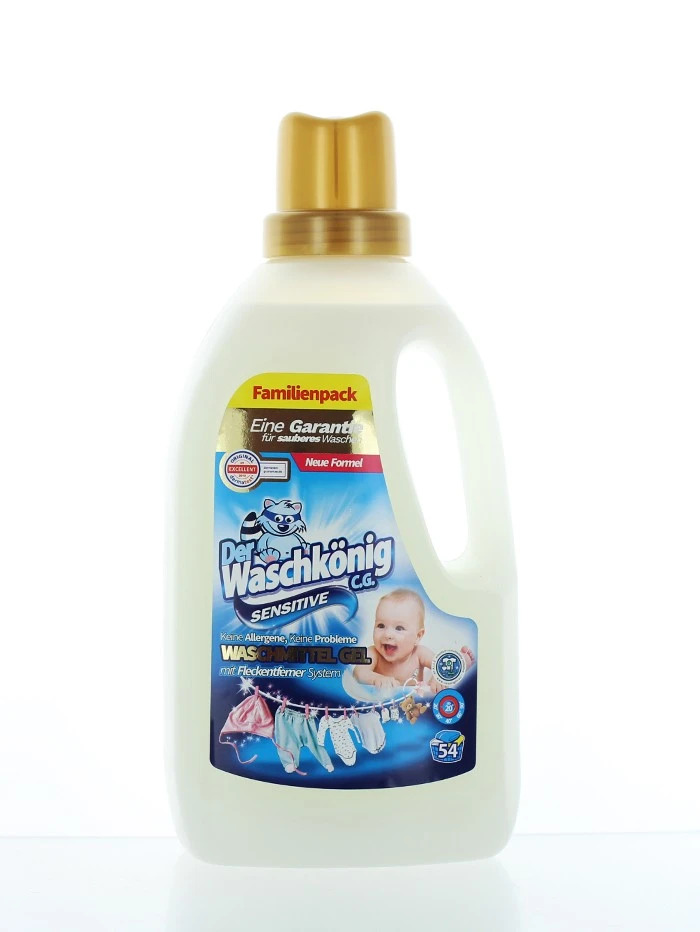 Der Waschkonig Detergent lichid 1.625 L 54 spalari Sensitive Der Waschkönig imagine noua inspiredbeauty