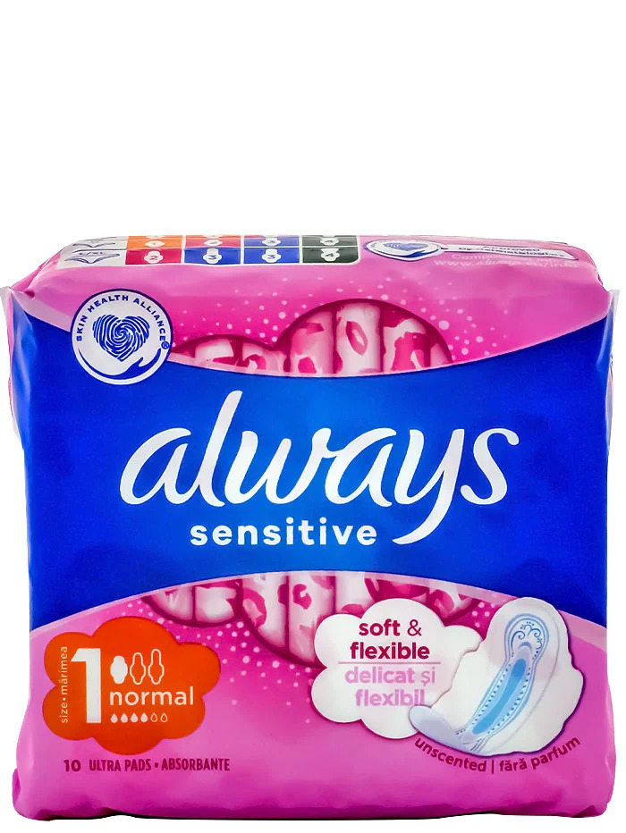 Always absorbante 10 buc normal sensitive s1