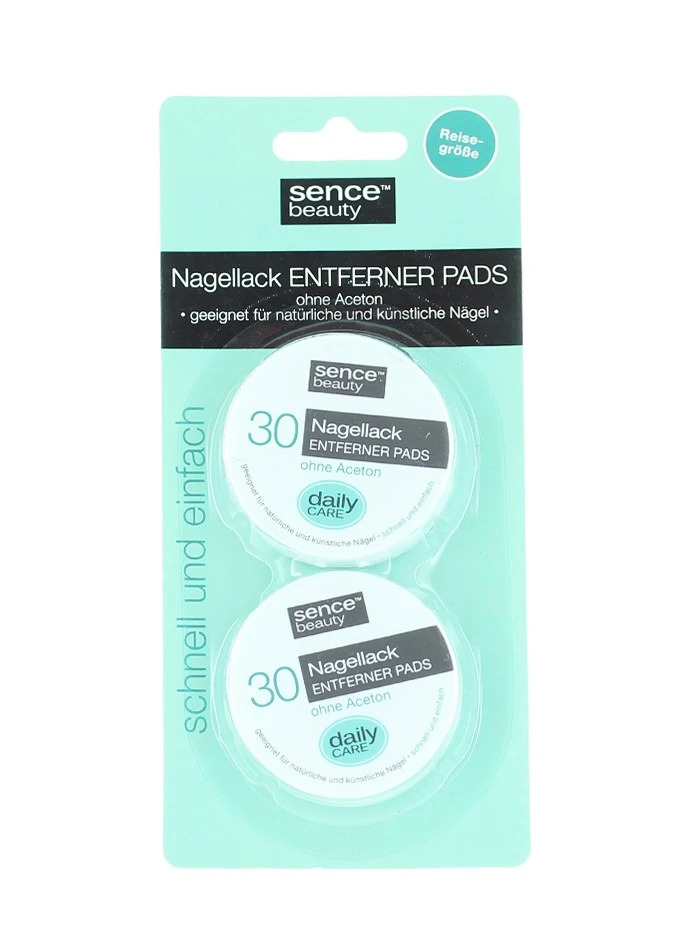 Sence Beauty Dischete pentru indepartarea ojei 2×30 buc (fara acetona) importdirect.ro imagine noua inspiredbeauty