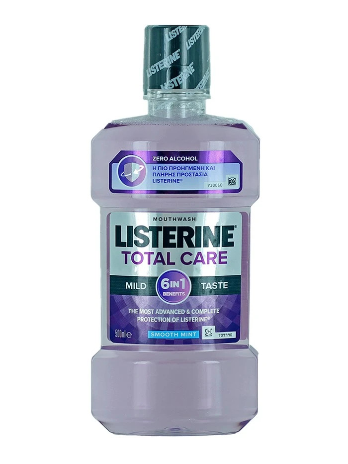 Listerine Apa de gura 500 ml Total Care 6in1 Mild Smooth Mint imagine produs