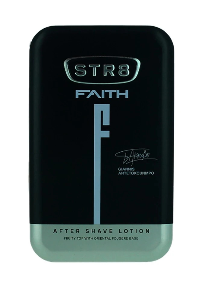 STR8 After Shave in cutie metalica 100 ml Faith