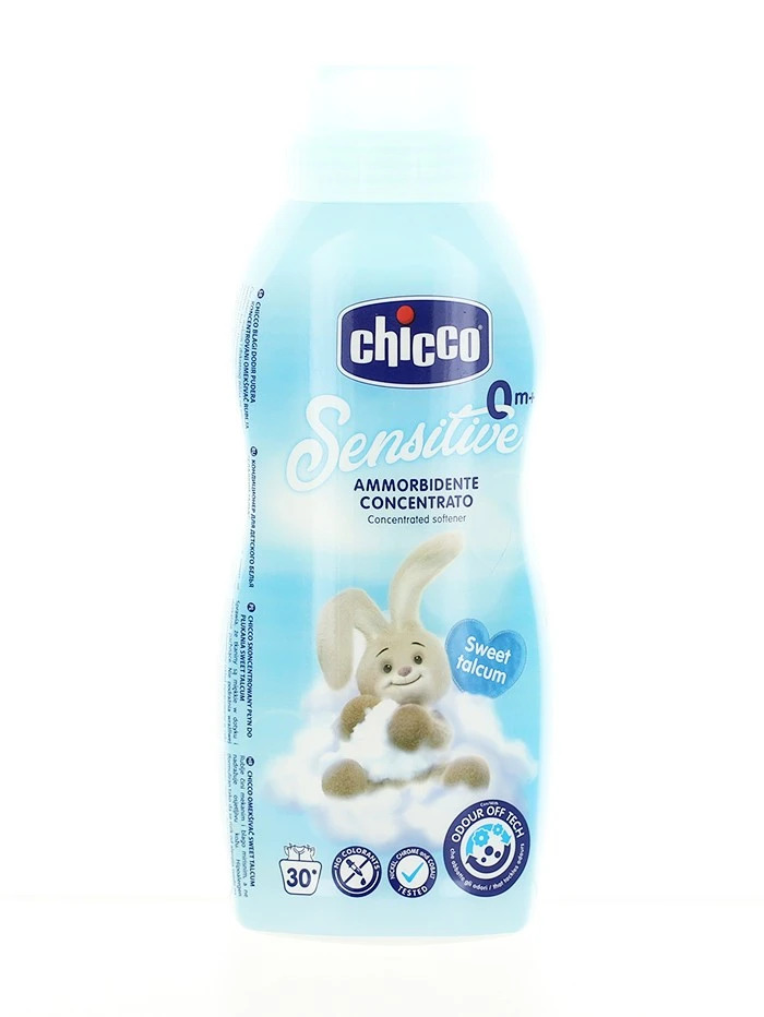 Chicco balsam de rufe 750 ml sensitive skin sweet talcum