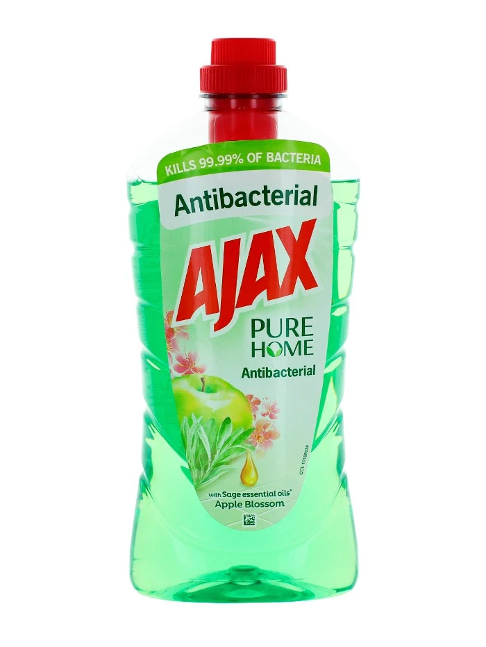 Ajax detergent pardoseli antibacterial 1l apple