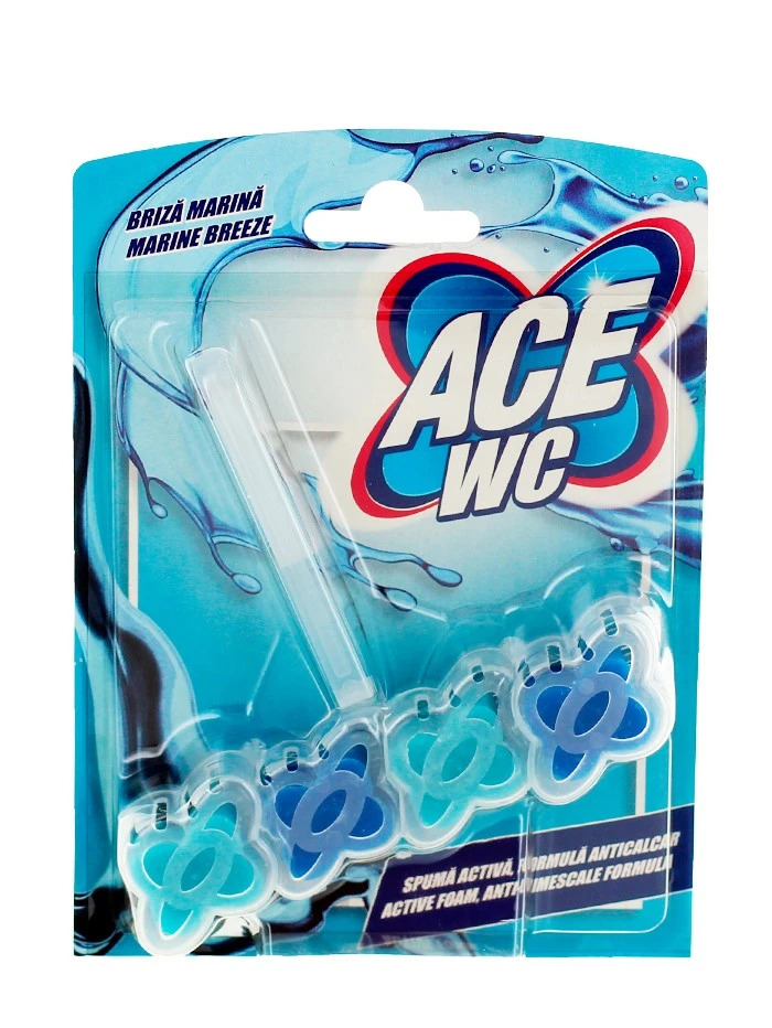 Ace odorizant wc cu suport 48 g marine breeze