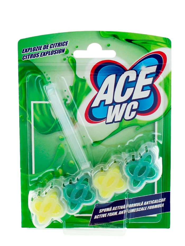 Ace odorizant wc cu suport 48 g citrus explosion
