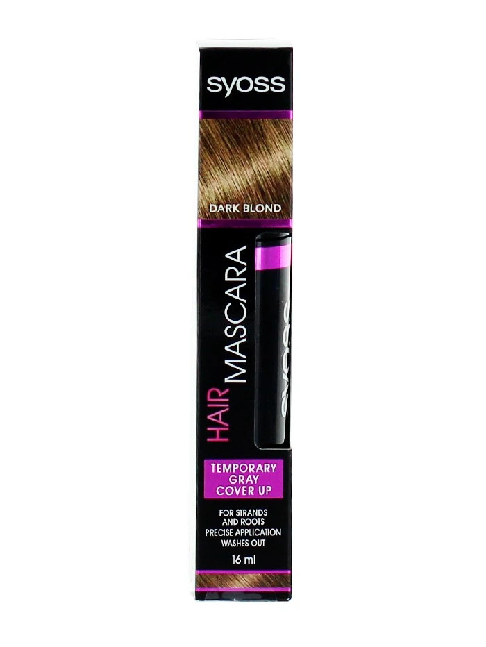 Syoss Colorant de par temporar tip mascara 16 ml Dark Blond importdirect.ro imagine noua