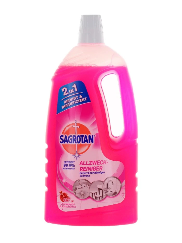 Sagrotan Solutie curatat multisuprafete 1.5 L Pomegranate&Cherry Blossom