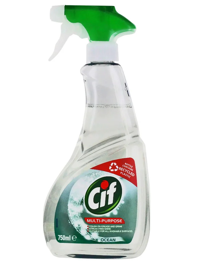 Cif solutie curatat multisuprafete cu pompa 750 ml ocean