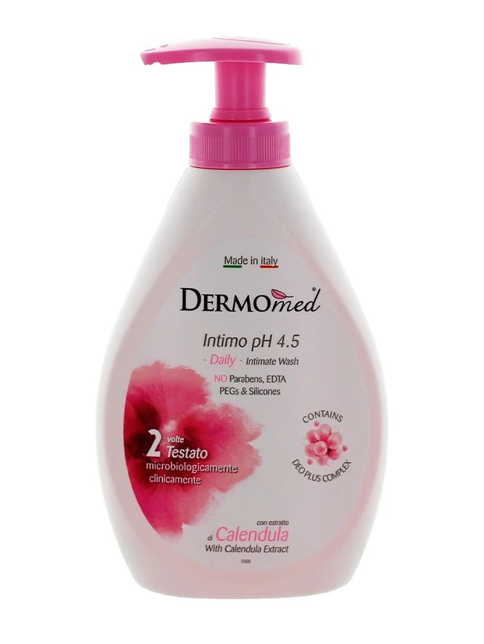 Dermomed sapun lichid intim cu pompa 300 ml calendula
