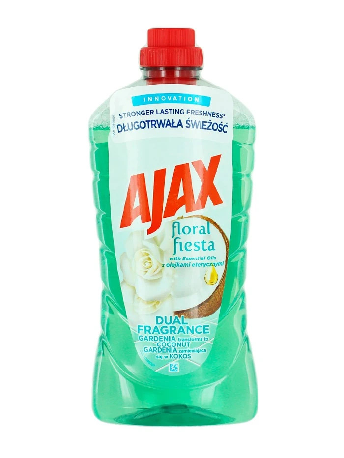 Ajax detergent pardoseli 1l gardenia coconut