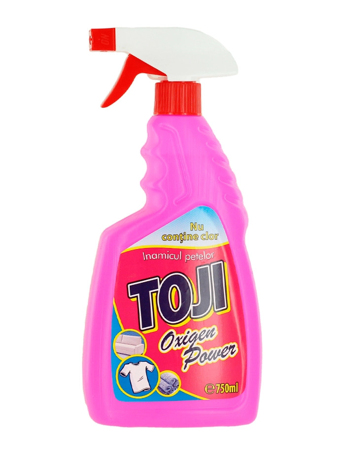 Toji Solutie pentru indepartarea petelor cu pompa 750 ml Oxigen Power importdirect.ro imagine noua inspiredbeauty