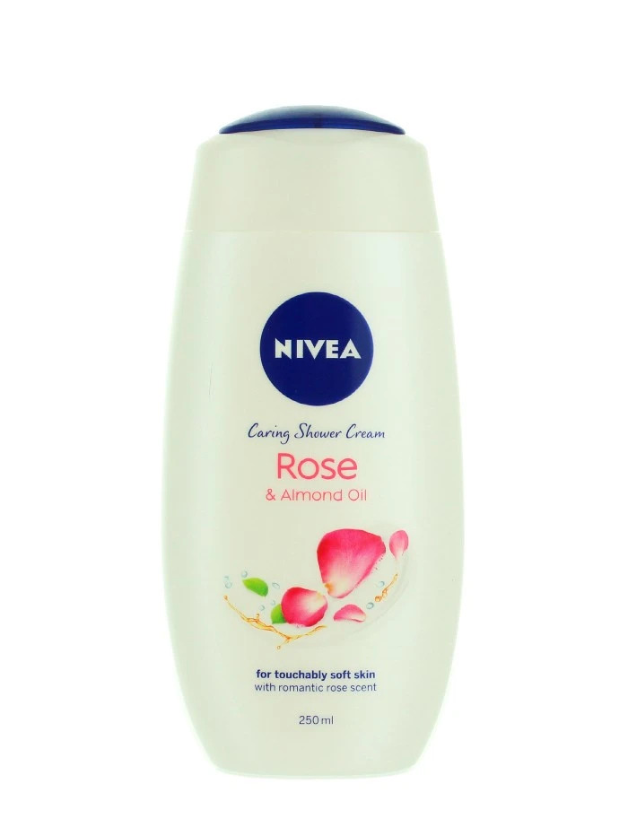 Nivea Gel de dus 250 ml Rose&Almond Oil importdirect.ro imagine noua inspiredbeauty