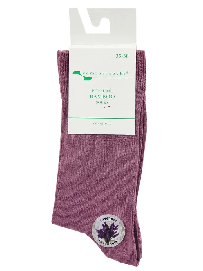 Comfort sosete bambus parfumate(lavender) pentru femei 35-38