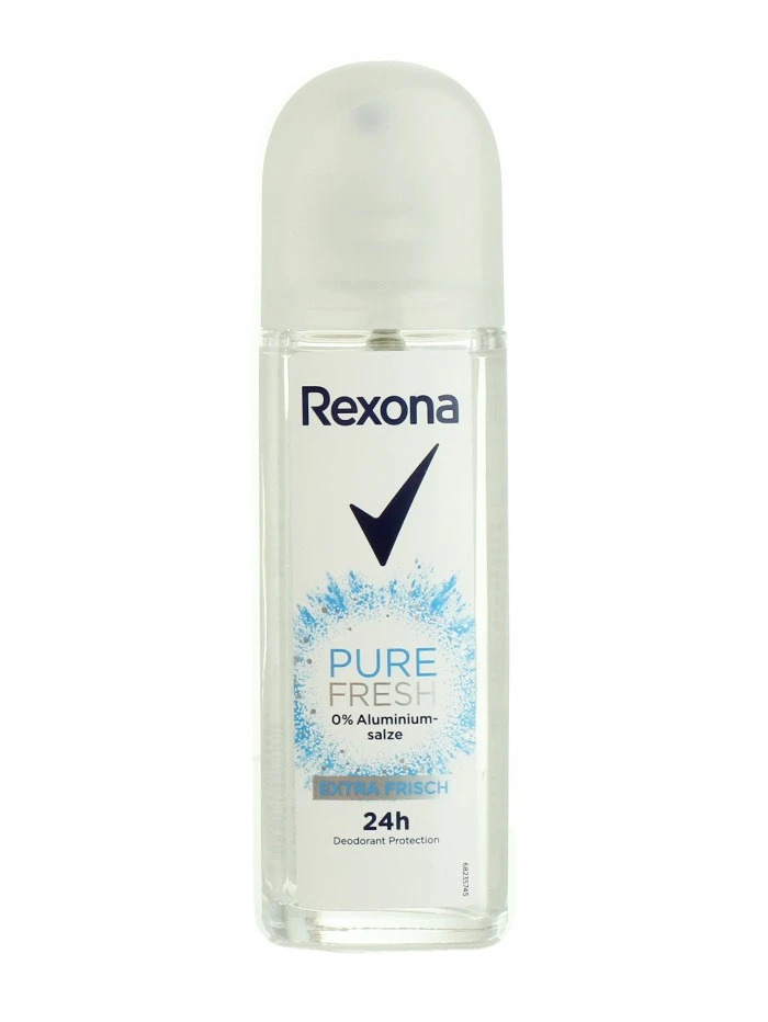 Rexona spray deodorant fara gaz 75 ml pure fresh extra 0% aluminium