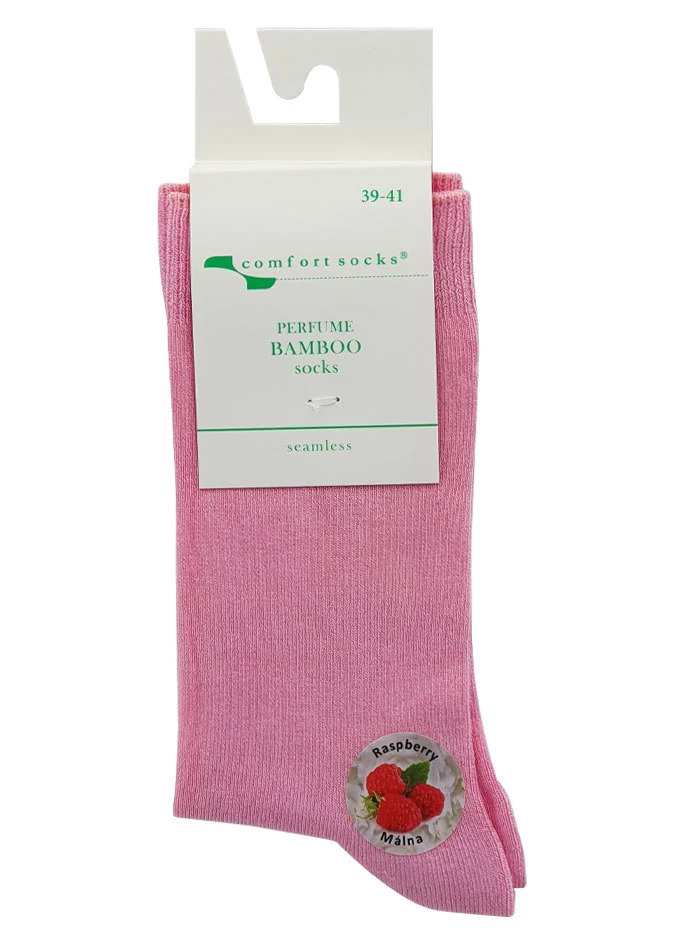 Comfort sosete bambus parfumate(rasberry) pentru femei 39-41