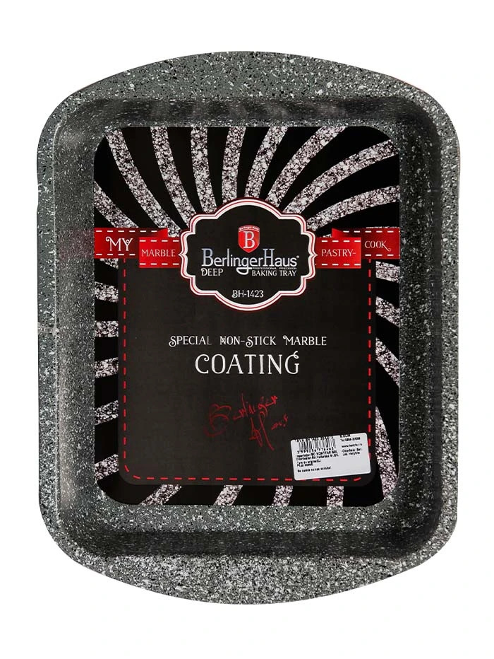 Berlinger haus tava marmorata pentru cuptor 35x27x6.8 cm bh-1423