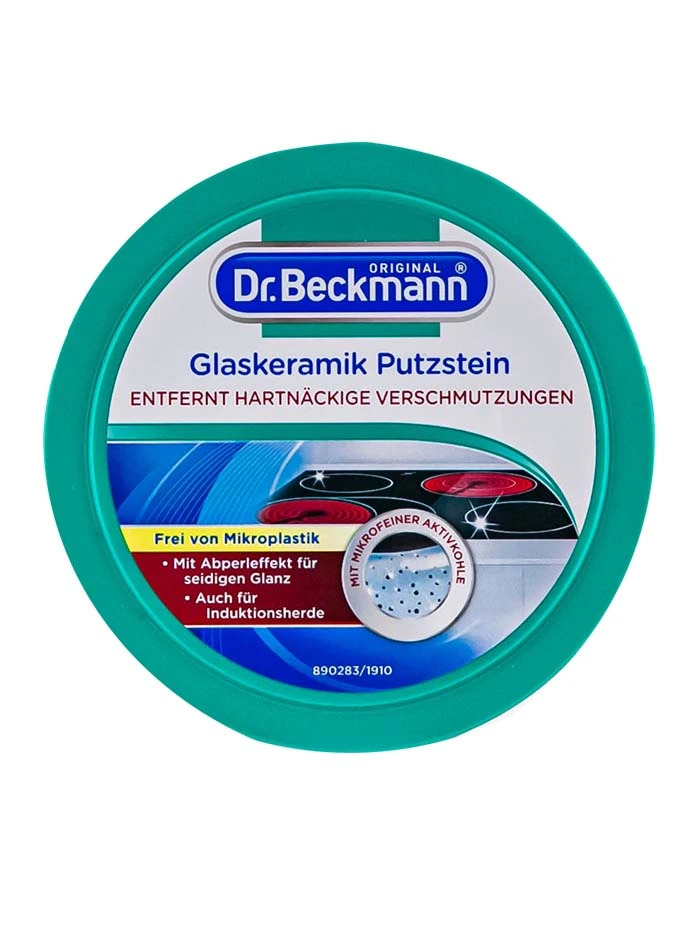 Dr. Beckmann Piatra de curatare cu burete pentru placi ceramice 250 g Glaskeramik Putzstein