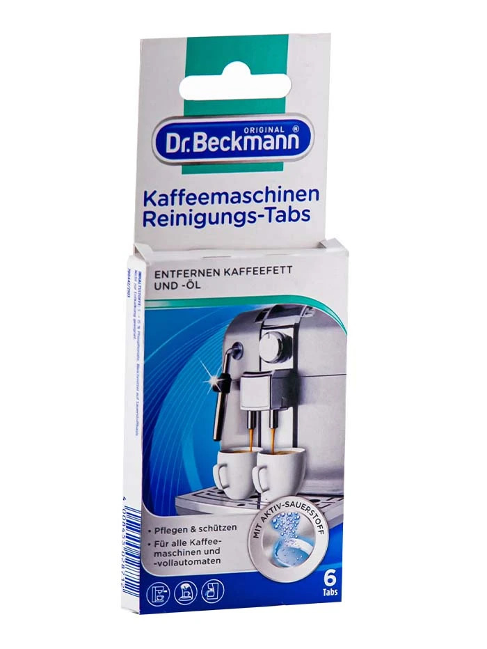 Dr. beckmann tablete pentru curatarea aparatului de cafea 6 buc