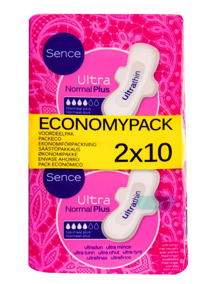 Sence absorbante 2x10 buc ultra normal plus