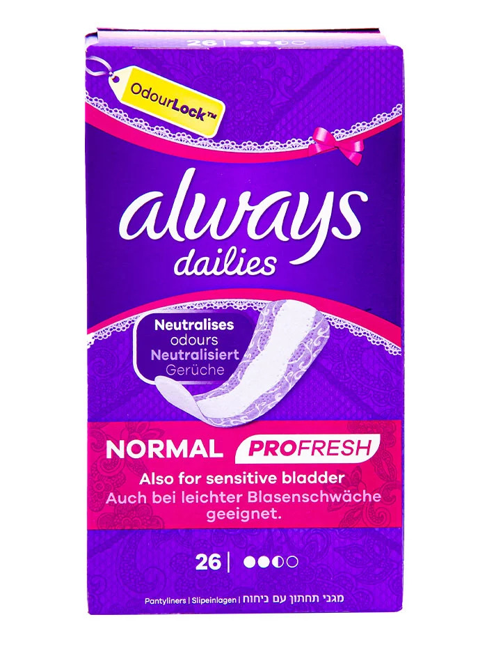 Always Absorbante subtiri zilnice 26 buc Normal ProFresh Always imagine