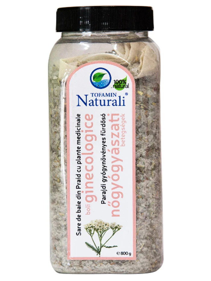 Tofamin Naturali Sare de baie cu plante medicinale 800 g Ginecologie importdirect.ro imagine