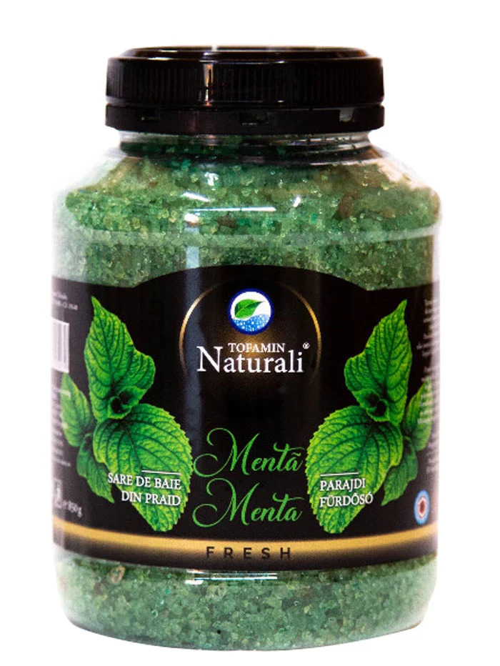 Tofamin Naturali Sare de baie 850 g Menta importdirect.ro imagine