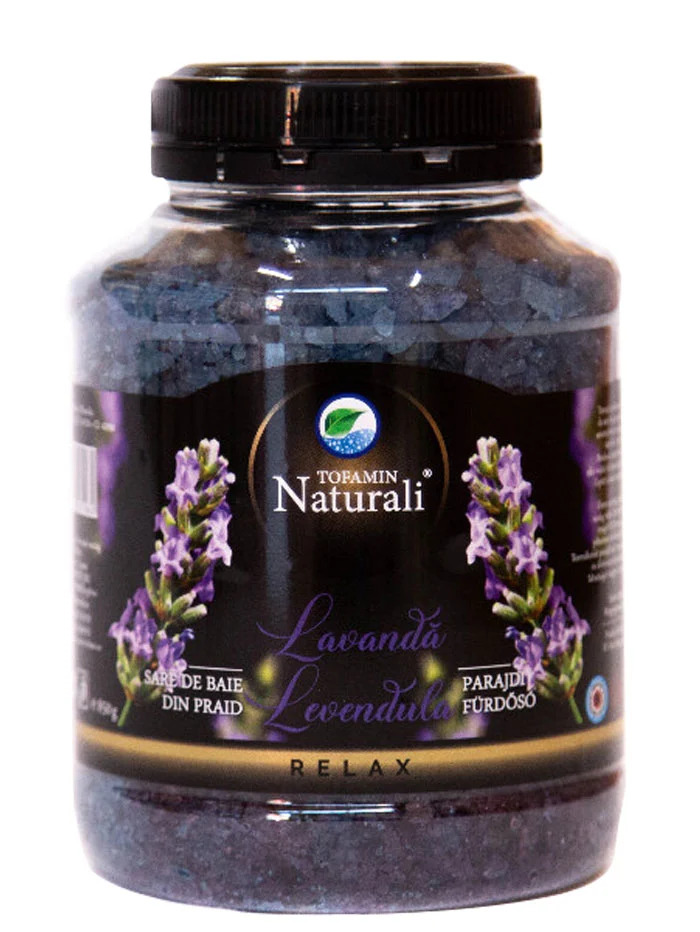 Tofamin Naturali Sare de baie 850 g Lavanda importdirect.ro imagine