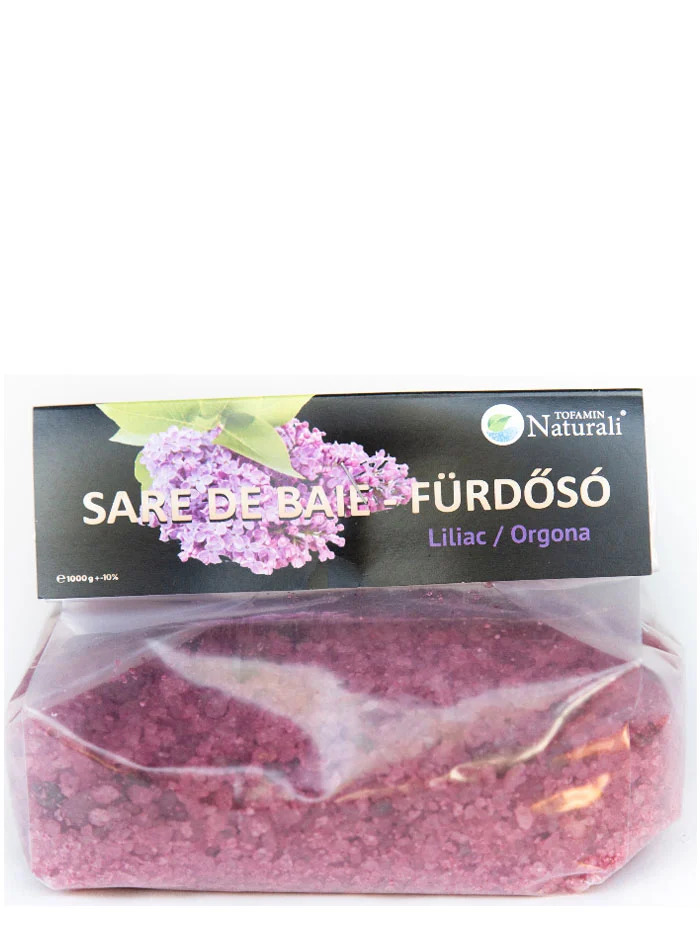 Tofamin Naturali Sare de baie (punga) 1 kg Liliac importdirect.ro imagine
