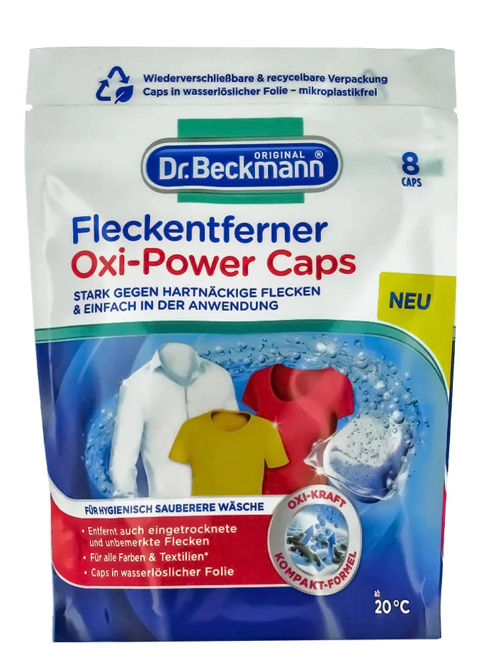 Dr. beckmann capsule pentru indepartarea petelor 8x20 g oxi-power