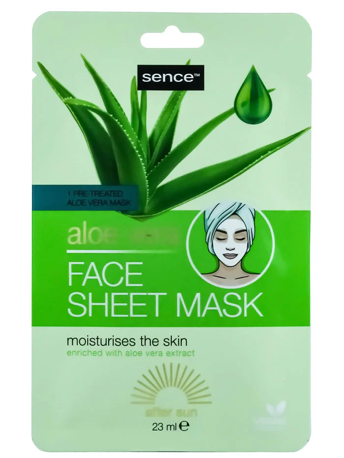 Sence Beauty Masca de fata after sun 23ml Aloe vera - ImportDirect