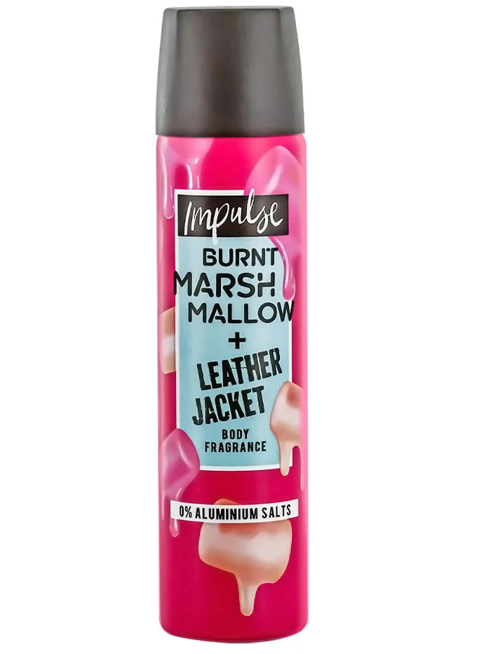 Impulse spray deodorant 75 ml burnt marsh mallow leather jacket