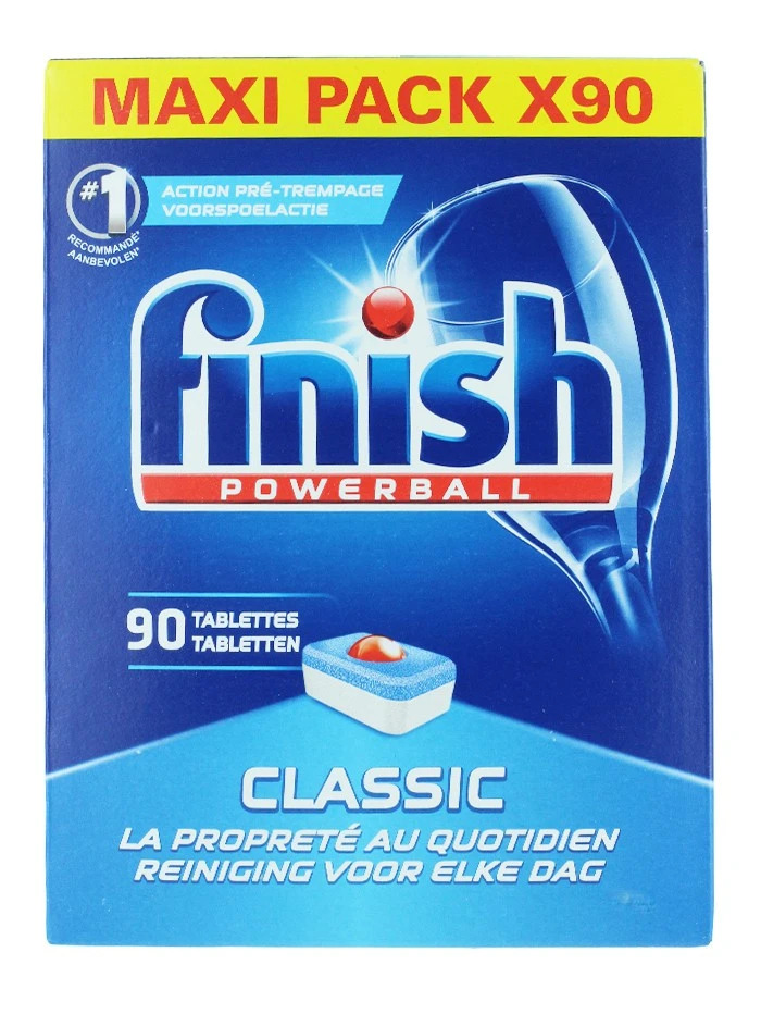 Finish tablete pentru masina de spalat vase 90 buc classic