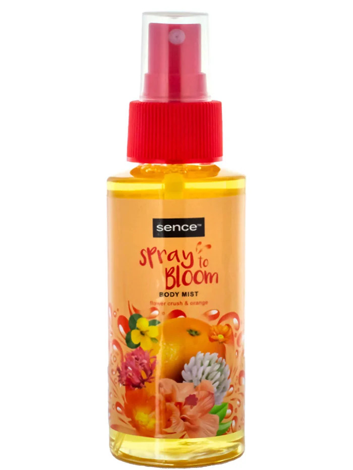 Sence beauty spray pentru corp 100 ml flower crush&mandarin