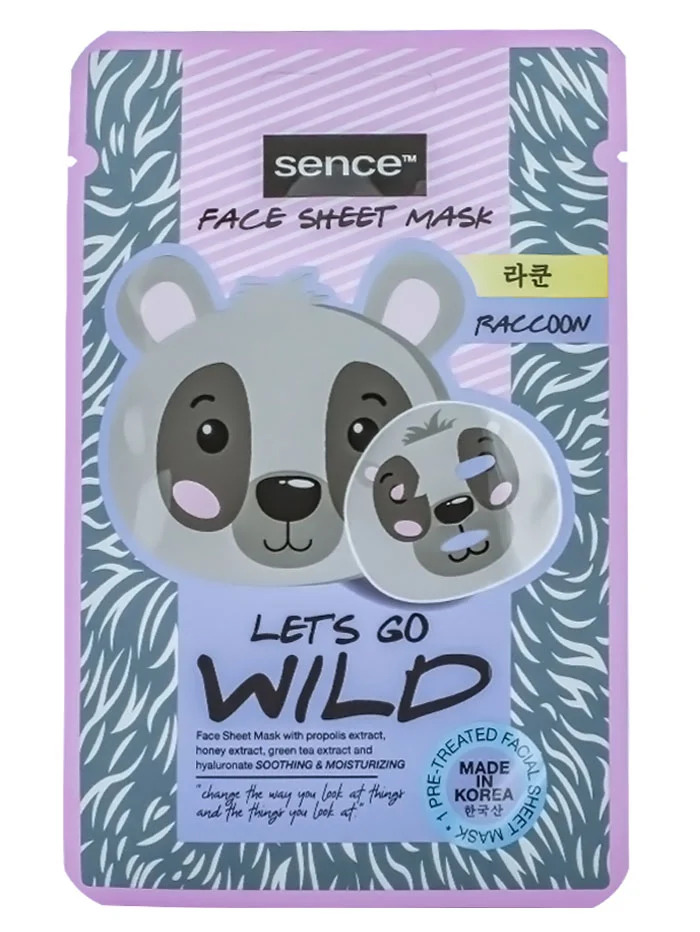 Sence beauty masca de fata 23 ml racoon