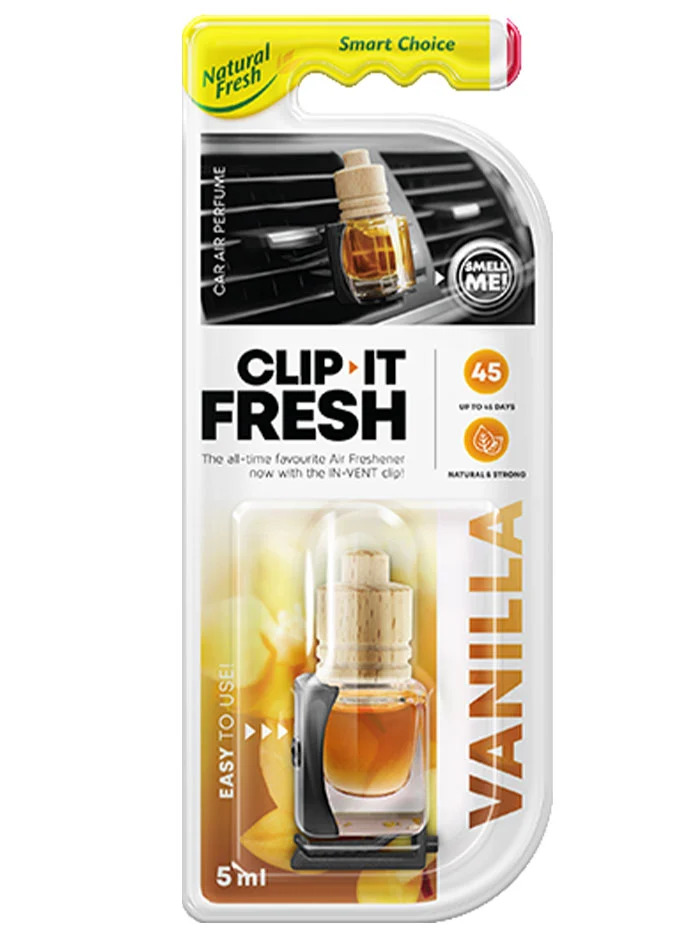 Elix clip it fresh parfum auto 5 ml vanilla